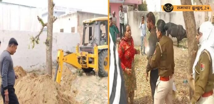 चिड़ावा: लवाजमे के साथ तीन जगह से अतिक्रमण हटाने निकली टीम को दो जगह से लौटना पड़ा खाली हाथ