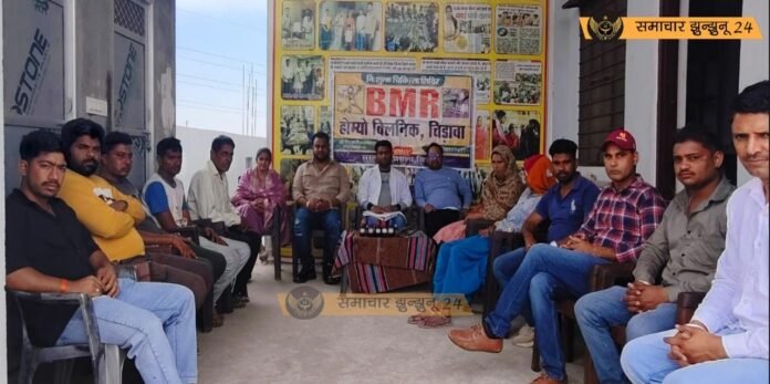 सरला पाठशाला चिड़ावा में जरूरतमंद बच्चों के लिए लगाया निःशुल्क मेडिकल कैंप