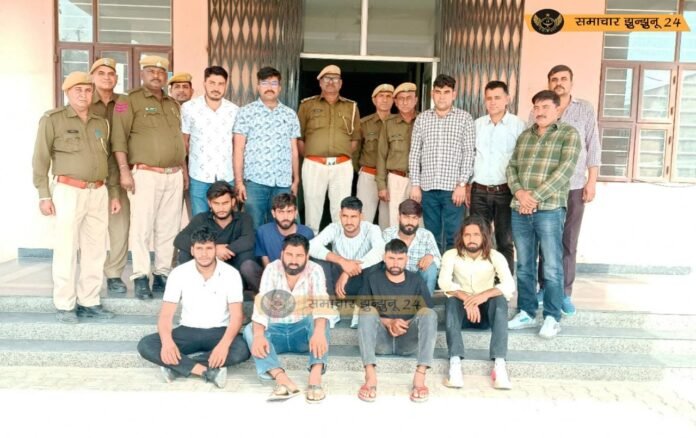 गुढागौड़जी पुलिस और एजीटीएफ टीम की संयुक्त कार्रवाई, विवादित जमीन पर कब्जे की कोशिश नाकाम