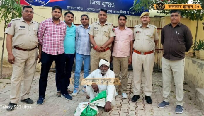 सूरजगढ़ पुलिस ने 1.85 किलो अवैध गांजा किया जब्त, आरोपी गिरफ्तार