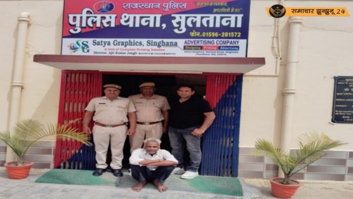 सुलताना पुलिस की बड़ी कार्रवाई, मलसीसर और नवलगढ़ थाने में 5 स्थायी वारंटों में वांछित अपराधी गिरफ्तार
