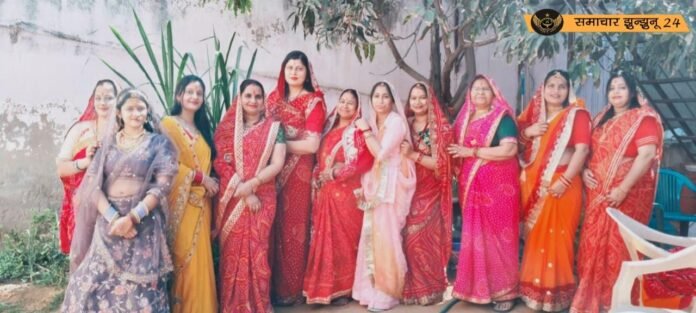 महिलाओं ने हर्षोल्लास से मनाया गणगौर पर्व