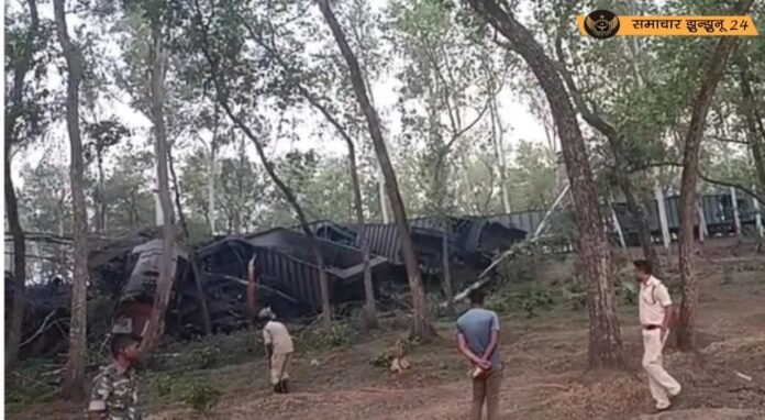 झारखंड के साहिबगंज में दो मालगाड़ियों की टक्कर, दो की मौत और चार घायल