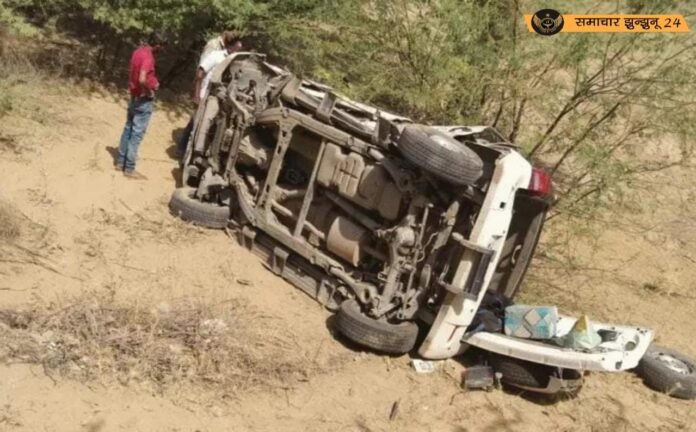 बालोतरा: नेशनल हाईवे 25 पर दो कारों की भिड़ंत, ASP-ASI समेत 4 पुलिसकर्मी घायल