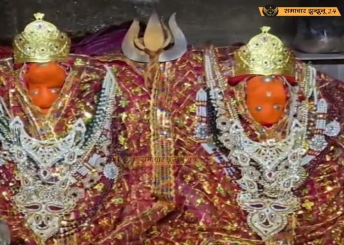 चैत्र नवरात्र में शाकंभरी माता मंदिर में उमड़ा भक्तों का सैलाब, अष्टमी पर हुआ दिव्य श्रृंगार