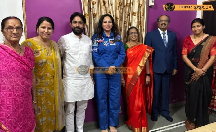 इसरो साइंटिस्ट निधि जैन और प्रोफेसर आर आर इलनगोवन का चिड़ावा में हुआ भव्य स्वागत, राजस्थानी दाल-बाटी-चूरमे से किया गया सत्कार