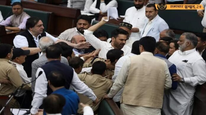 वक्फ अधिनियम पर सियासी घमासान जारी, जम्मू-कश्मीर विधानसभा में जोरदार हंगामा, PDP विधायक वहीद पारा बाहर निकाले गए