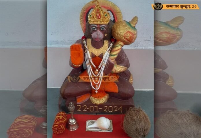 हनुमान जन्मोत्सव पर डेडाराम की ढाणी के अकड़वाला हनुमान मंदिर में होगा विशेष आयोजन, ढाई मण चूरमे का लगेगा भोग