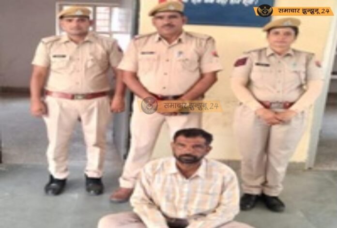 झुंझुनूं: नौकरी का झांसा देकर दो लाख की ठगी करने वाले आरोपी को किया गिरफ्तार
