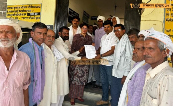 घरड़ाना खुर्द के ग्रामीणों ने नवगठित 'रामनगर' राजस्व ग्राम को बताया फर्जी, उपखंड अधिकारी को सौंपा विरोध पत्र