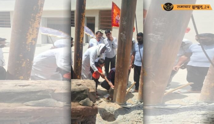 चिड़ावा के वार्ड संख्या 12 में पेयजल संकट के समाधान की ओर अग्रसर — जलदाय विभाग ने शुरू की नई बोरिंग, क्षेत्रवासियों में उत्साह
