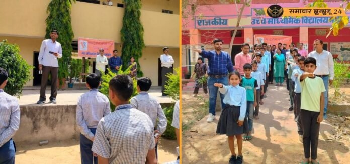 बाल विवाह मुक्त भारत अभियान के अंतर्गत भड़ौंदा कलां में दो विद्यालयों में जागरूकता कार्यक्रम आयोजित