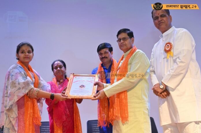राजस्थान यूथ आइकॉन पूजा शर्मा को जयपुर में 