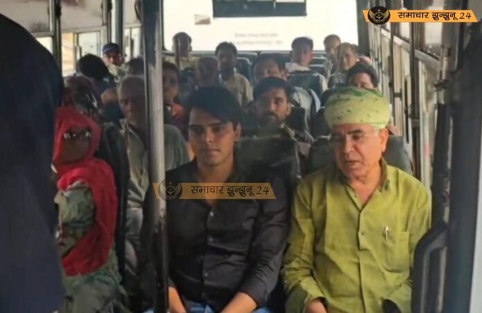 पिलानी-जयपुर मार्ग पर शुरू हुई नई ग्रामीण बस सेवा, उबली का बालाजी से हुई रवाना, उदयपुरवाटी, गुढ़ागौड़जी, बालाजी व केड़ के ग्रामीणों को मिलेगा सीधा लाभ