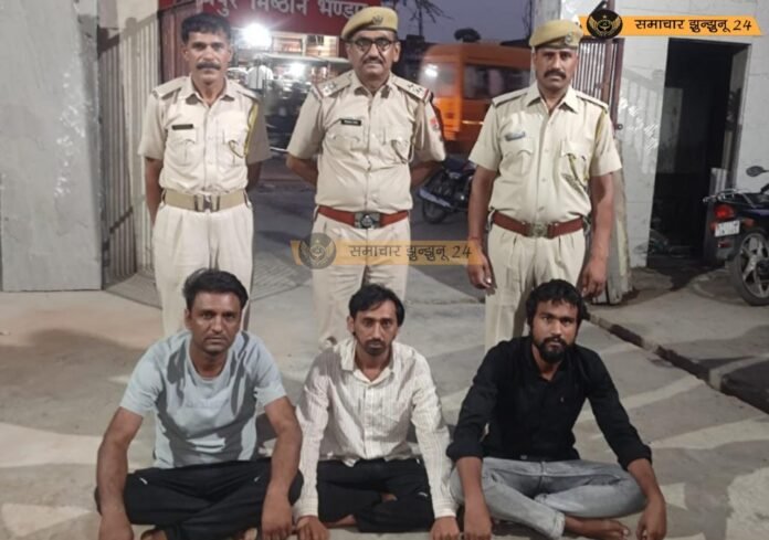 बबाई क्रेशर तोड़फोड़ और फायरिंग मामले में तीन और गिरफ्तार, कोटपूतली उपजेल से प्रोडक्शन वारंट पर लिया