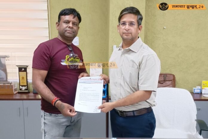 रेल सुविधाओं के विस्तार को लेकर जयपुर में सौंपा गया ज्ञापन, चिड़ावा सहित झुंझुनूं क्षेत्र को जोड़ने की रखी गई चार प्रमुख मांगें