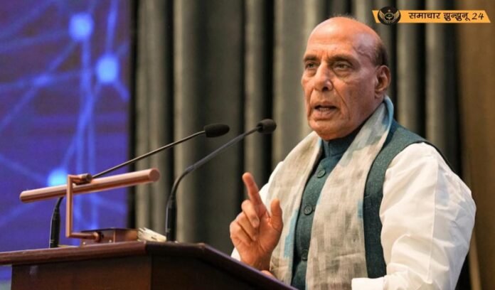 रक्षा मंत्री राजनाथ सिंह ने बक्करवाला सनातन संस्कृति जागरण महोत्सव में पाकिस्तान को चेताया, कहा– 'देश की सीमाओं की सुरक्षा में कोई समझौता नहीं'