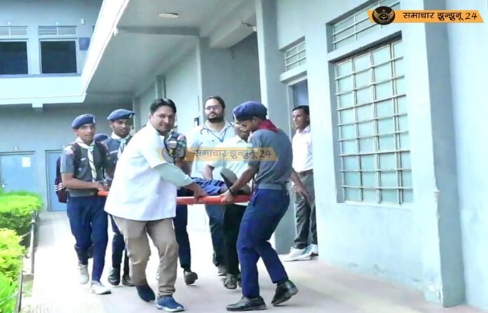 सूरजगढ़ में मॉक ड्रिल का आयोजन, आपात स्थिति में त्वरित प्रतिक्रिया का किया गया अभ्यास