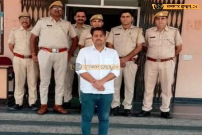 उदयपुरवाटी के केड़ गांव का सरपंच गिरफ्तार, बिजलीकर्मी पर हमले का था आरोपी, आठ महीने से था फरार