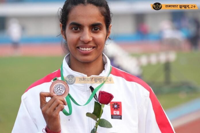 जर्मनी में खेलेगी झुंझुनू की बेटी तनु श्री धनखड़, जुलाई में होने वाले वर्ल्ड यूनिवर्सिटी गेम्स में भारतीय टीम का प्रतिनिधित्व करेंगी