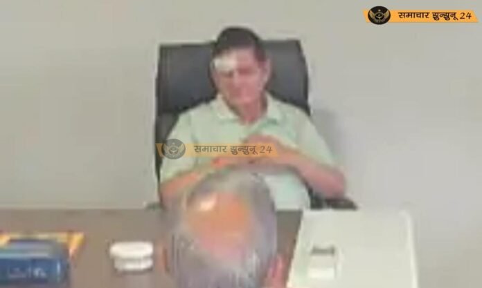 झुंझुनूं विधायक राजेंद्र भाम्बू की कार को तेज रफ्तार वाहन ने मारी टक्कर, आंख के पास आई चोट, गोलाई मोड़ के पास हुई सड़क दुर्घटना