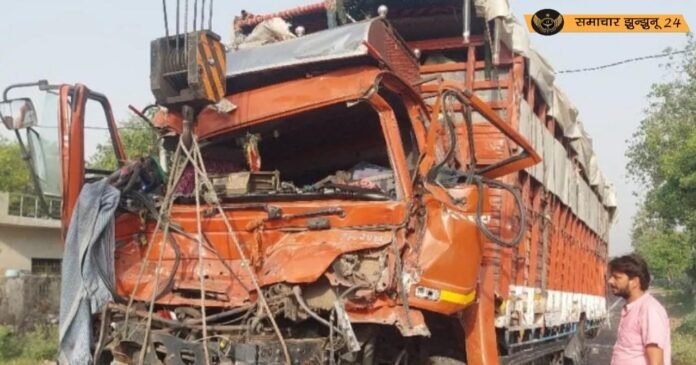 कैंटर और ट्रक की भीषण भिड़ंत में तीन की मौत, 31 मजदूर घायल — बुलंदशहर-जहांगीराबाद मार्ग पर तड़के हुआ बड़ा सड़क हादसा