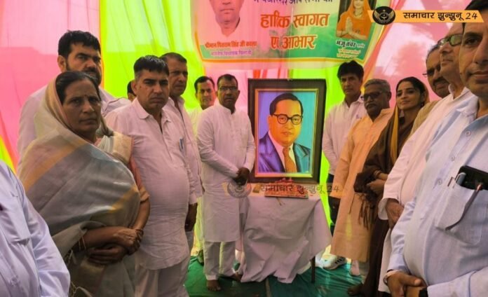 काजड़ा में अभिनंदन समारोह में विधायक काला ने कहा बीजेपी सरकार की विकास कार्यों में रुचि नहीं, डबल इंजन सरकार धर्म और जाति की राजनीति कर रही है