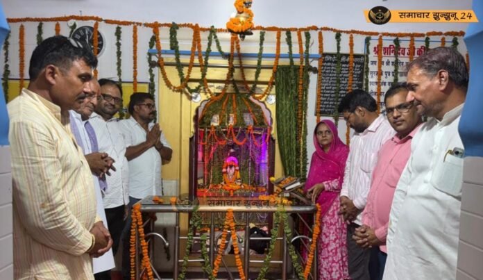 शनि जयंती पर चिड़ावा में श्रद्धालुओं का सैलाब, मंदिरों में पूजन-अर्चन और भजन संध्या का आयोजन