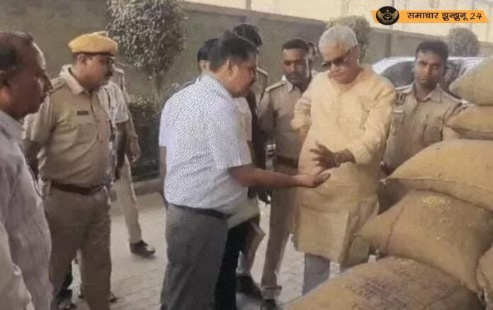 श्रीगंगानगर में कृषि मंत्री किरोड़ीलाल मीणा की छापेमारी, नकली बीजों का बड़ा जखीरा जब्त