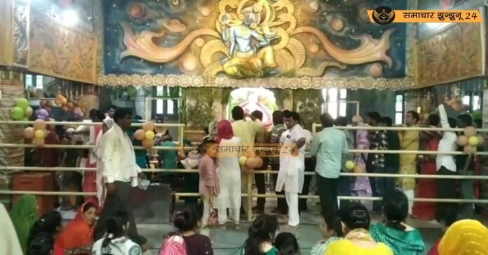 सूरजगढ़ के श्याम मंदिर में निर्जला एकादशी पर उमड़ी श्रद्धा, भक्ति और सेवा की भावनाएं
