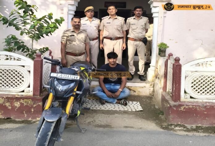 ढाणी कुछाला हत्याकांड: चौथा आरोपी रवि सिंह नरूका पकड़ा, घटना में प्रयुक्त मोटरसाइकिल भी जब्त