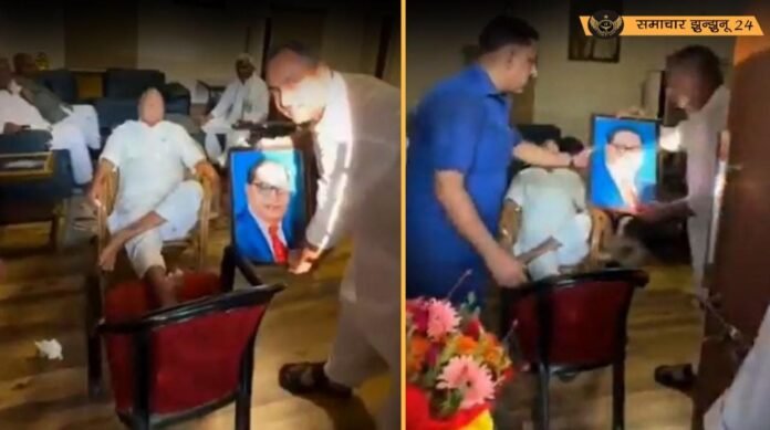 राजद सुप्रीमो लालू यादव के जन्मदिन समारोह में उमड़ी शुभकामनाओं की भीड़, तलवार से केक काटने और बाबा साहेब की तस्वीर पर उठे विवाद