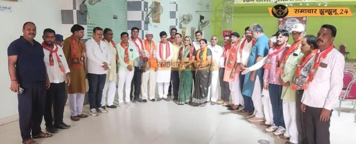 सुलताना में मोदी सरकार के 11 वर्ष पूर्ण होने पर झुंझुनूं मंडल अध्यक्ष कमलकांत शर्मा की मौजूदगी में संकल्प से सिद्धि कार्यक्रम आयोजित