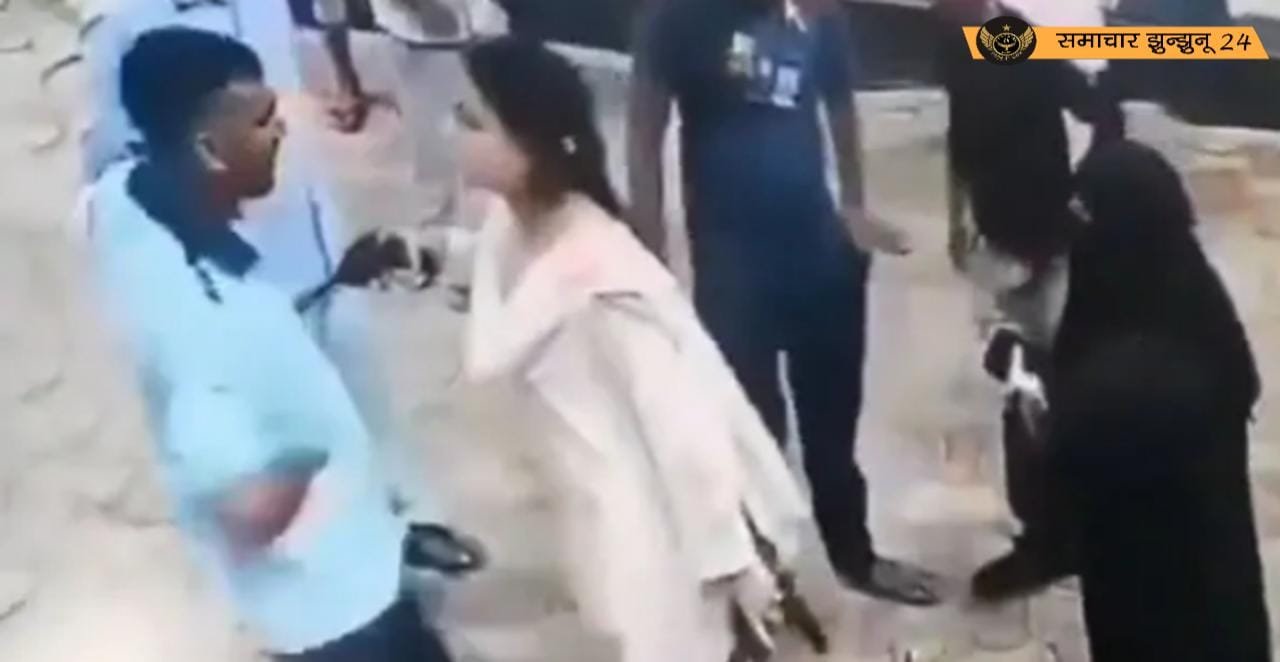 हरदोई सीएनजी स्टेशन पर महिला ने सेल्समैन पर तानी रिवॉल्वर, सोशल मीडिया पर वायरल हुआ वीडियो