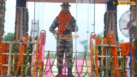 बलिदानी नंदू सिंह की प्रतिमा अनावरण: पूर्व मंत्री राजेन्द्र राठौड़ बोले – “वीरों के बलिदानों से ही देशवासी सुरक्षित”