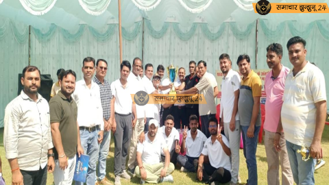 चिड़ावा प्रीमियर लीग 2025 का रोमांचक समापन, उपखंड प्रशासन ने फाइनल में दर्ज की धमाकेदार जीत