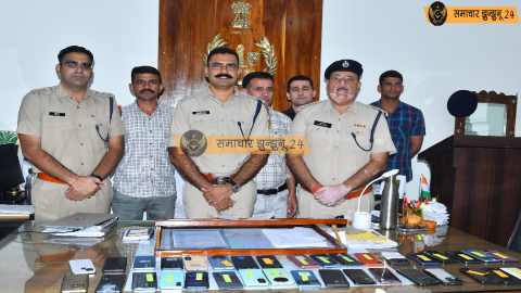 7 दिन का अभियान, 15 लाख के 104 मोबाइल रिकवर! झुंझुनूं पुलिस की साइबर सेल का कमाल, मालिकों ने कहा- थैंक यू झुंझुनूं पुलिस