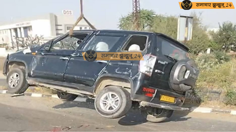 डूंडलोद में बिजली विभाग के अधीक्षण अभियंता की गाड़ी हादसे का शिकार, महेश टीबड़ा घायल — सीकर में चल रहा इलाज